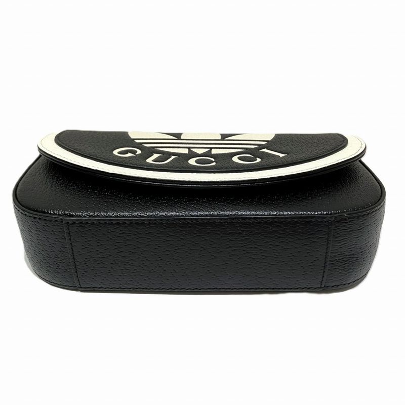Gucci Adidas Collaboration Shoulder Bag Leather