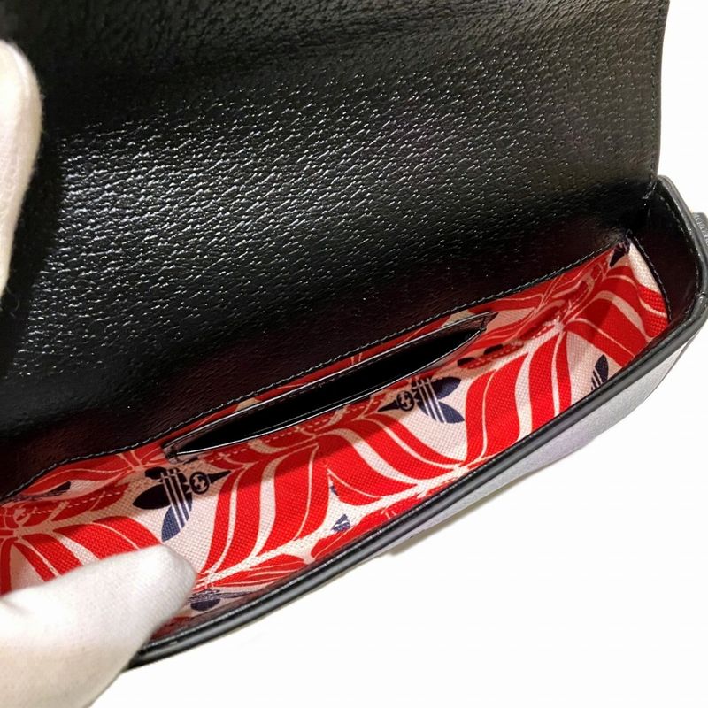 Gucci Adidas Collaboration Shoulder Bag Leather