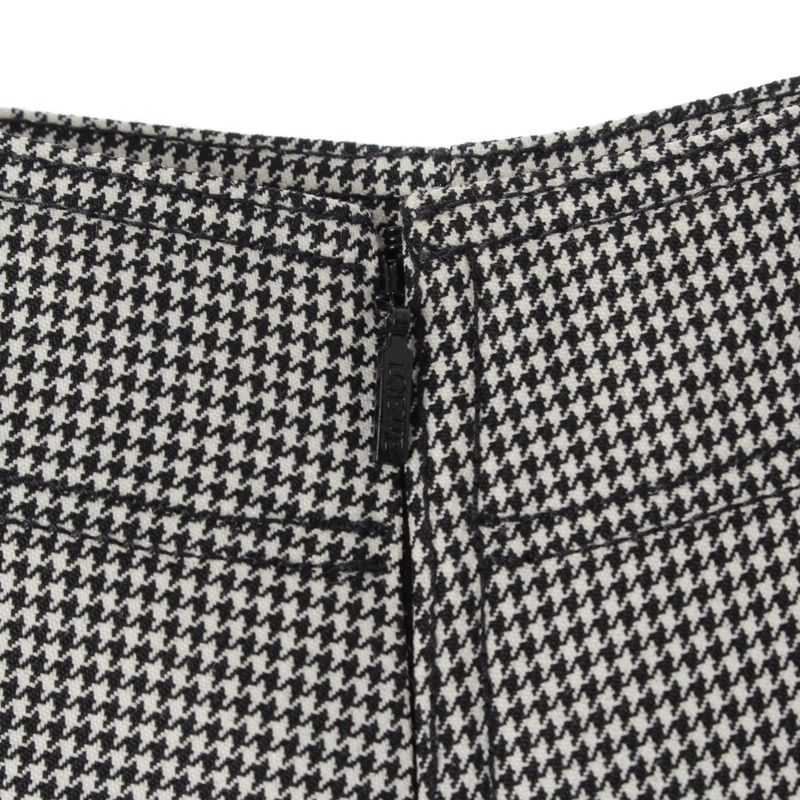 Loewe Check Fuskirt Black 36 Dress