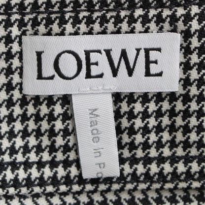 Loewe Check Fuskirt Black 36 Dress