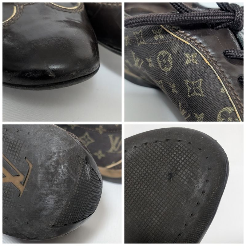 Louis Vuitton Sneakers Monogram Mini Lin Canvas