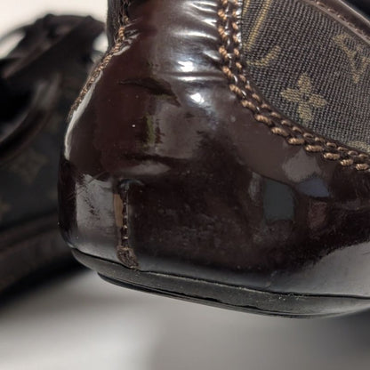 Louis Vuitton Sneakers Monogram Mini Canvas Patent