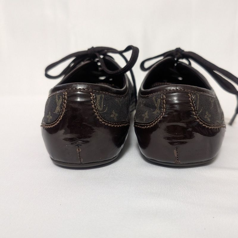 Louis Vuitton Sneakers Monogram Mini Canvas Patent