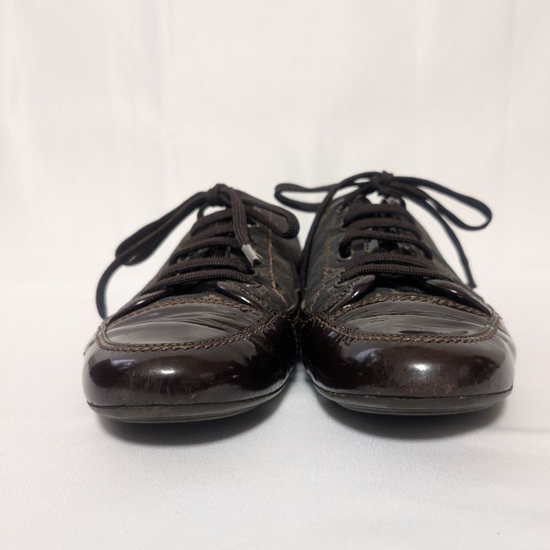 Louis Vuitton Sneakers Monogram Mini Canvas Patent