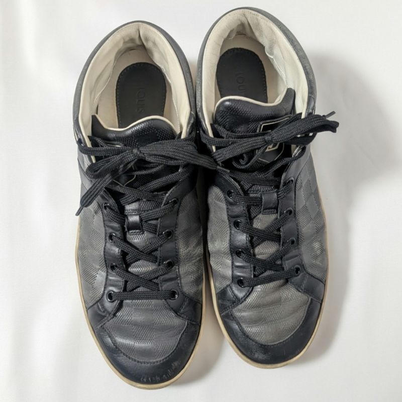 Louis Vuitton Sneakers Damier Infini Gray LV Logo