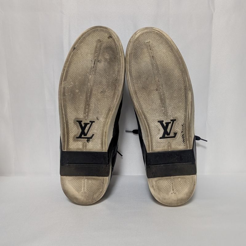 Louis Vuitton Sneakers Damier Infini Gray LV Logo
