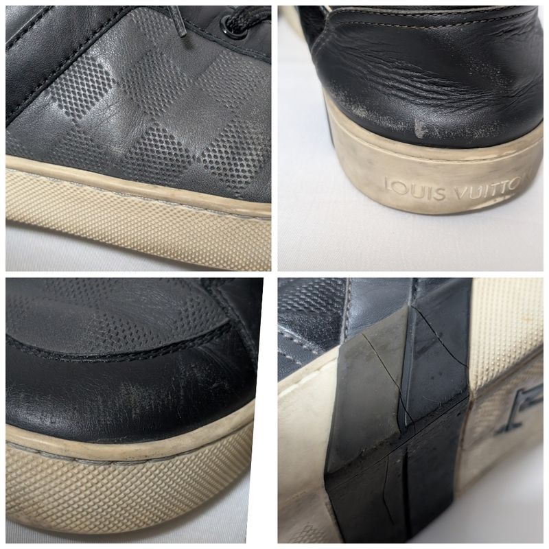 Louis Vuitton Sneakers Damier Infini Gray LV Logo