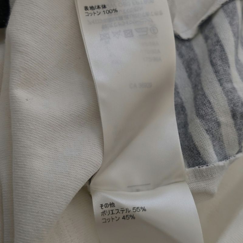 Louis Vuitton T-Shirt White Border Logo Short Sleeve XS