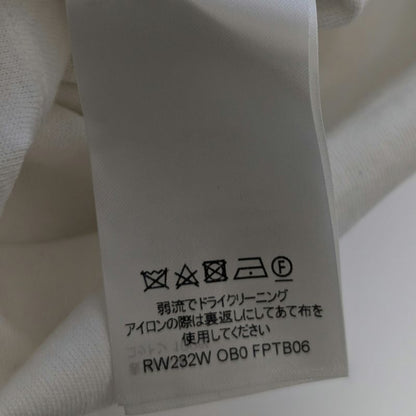 Louis Vuitton T-Shirt White Border Logo Short Sleeve XS