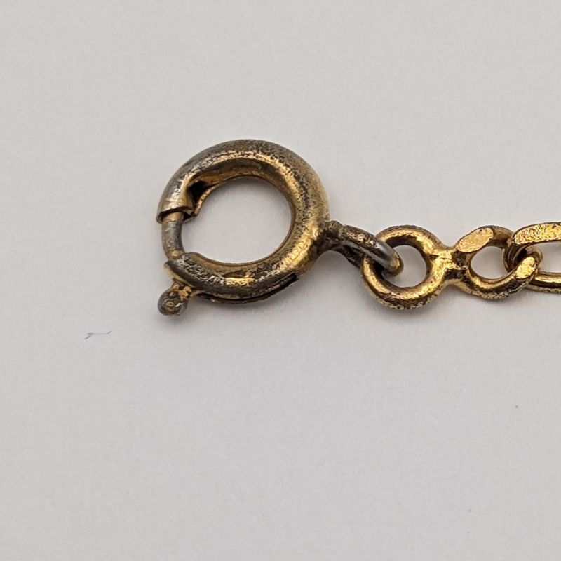 Chanel Gold CC Logo Necklace Vintage