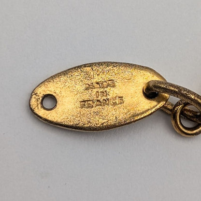 Chanel Gold CC Logo Necklace Vintage