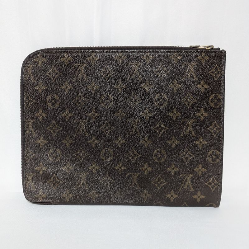 Louis Vuitton Poche Document Monogram Clutch