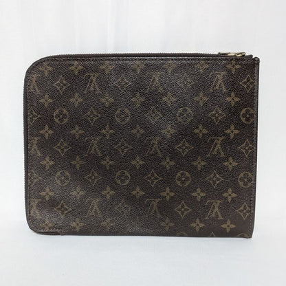 Louis Vuitton Poche Document Monogram Clutch