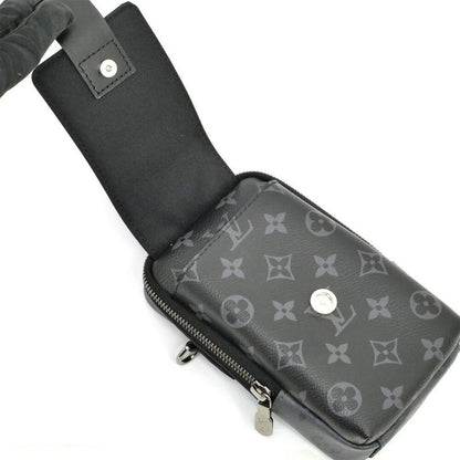 Louis Vuitton Double Phone Pouch Shoulder Bag Monogram