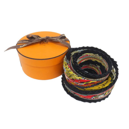 Hermes Carre Plisse Pliss Scarf Parmi les Fleurs Je Compte les Heures % Silk