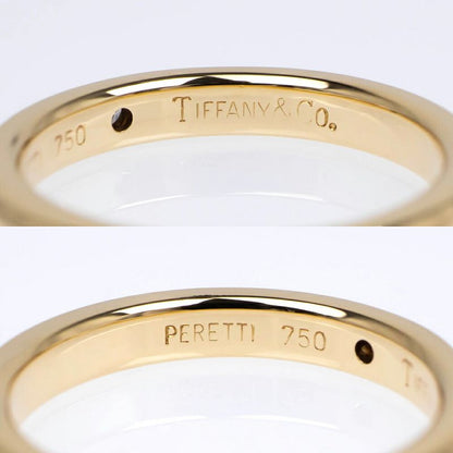 Tiffany & Co Stacking Band Ring 18K Diamond