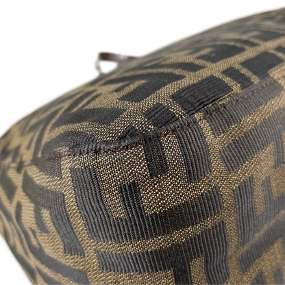 Fendi Zucca Mamma Baguette Shoulder Bag Canvas Brown — view 8