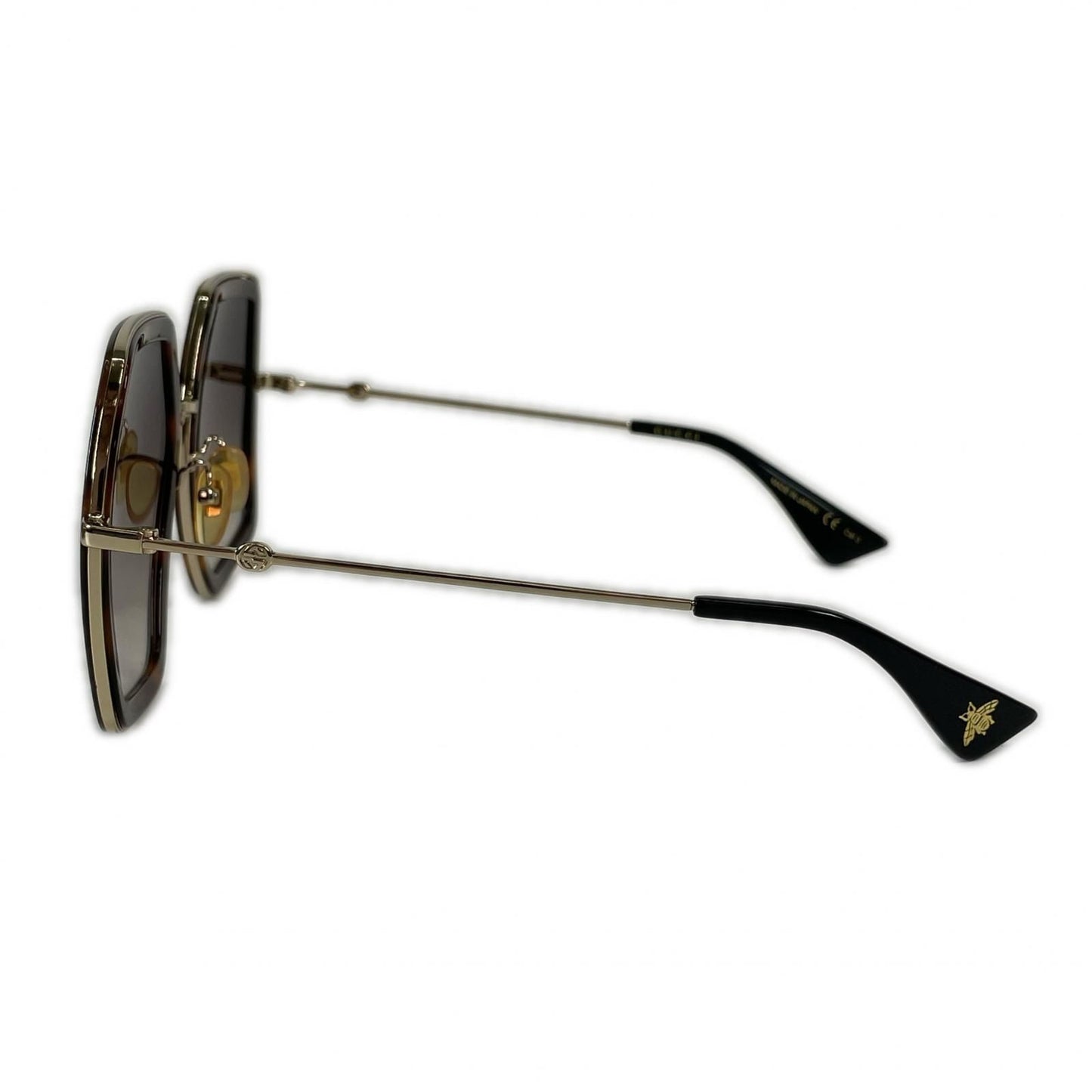 Gucci Sunglasses Metal Brown 56 Eyewear — view 4