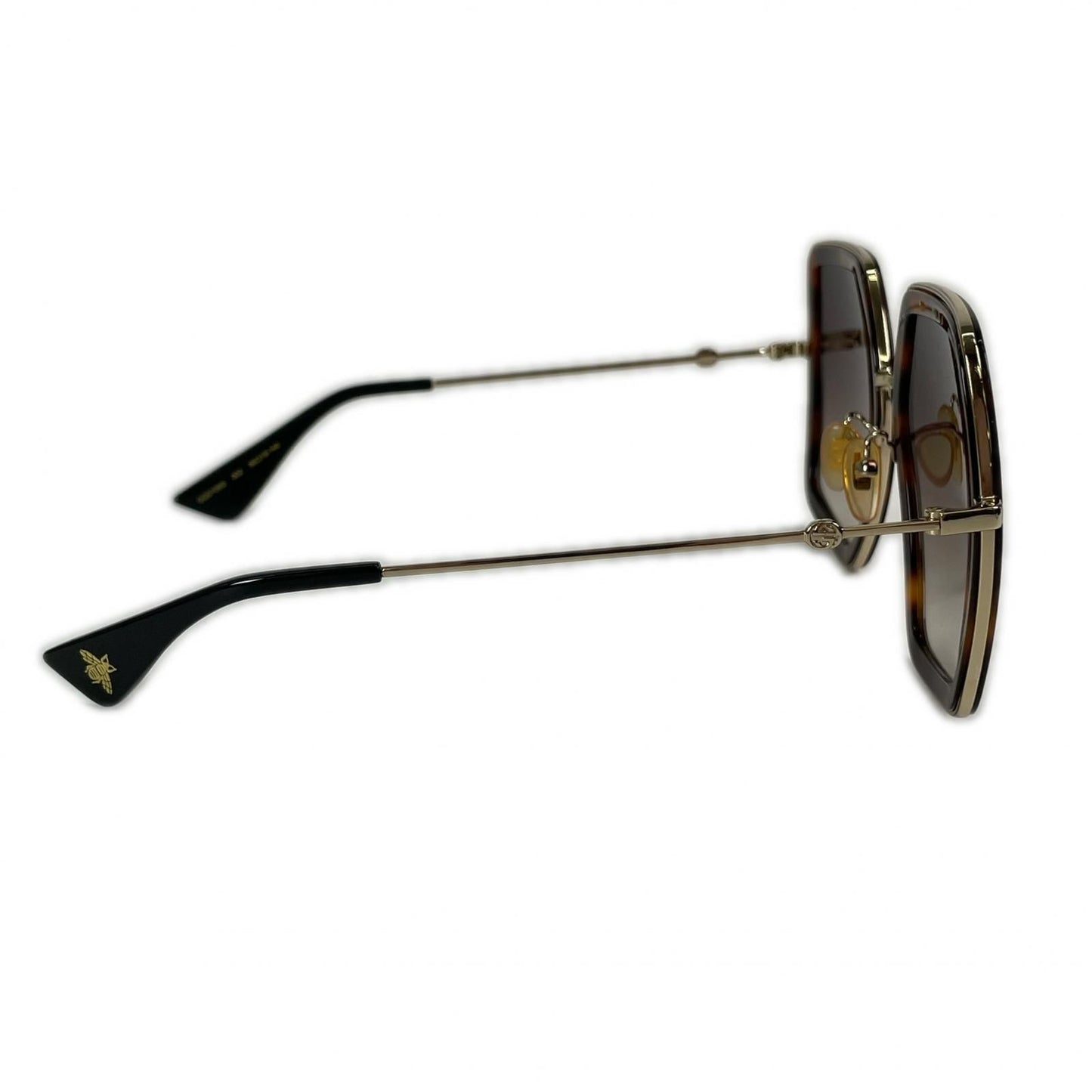 Gucci Sunglasses Metal Brown 56 Eyewear — view 5