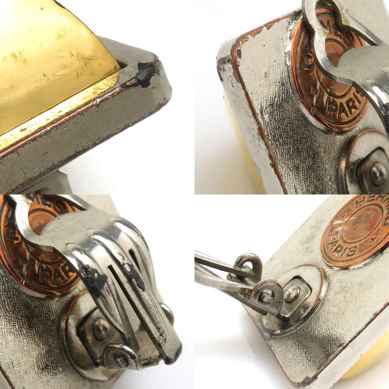 Hermes Earrings Gold