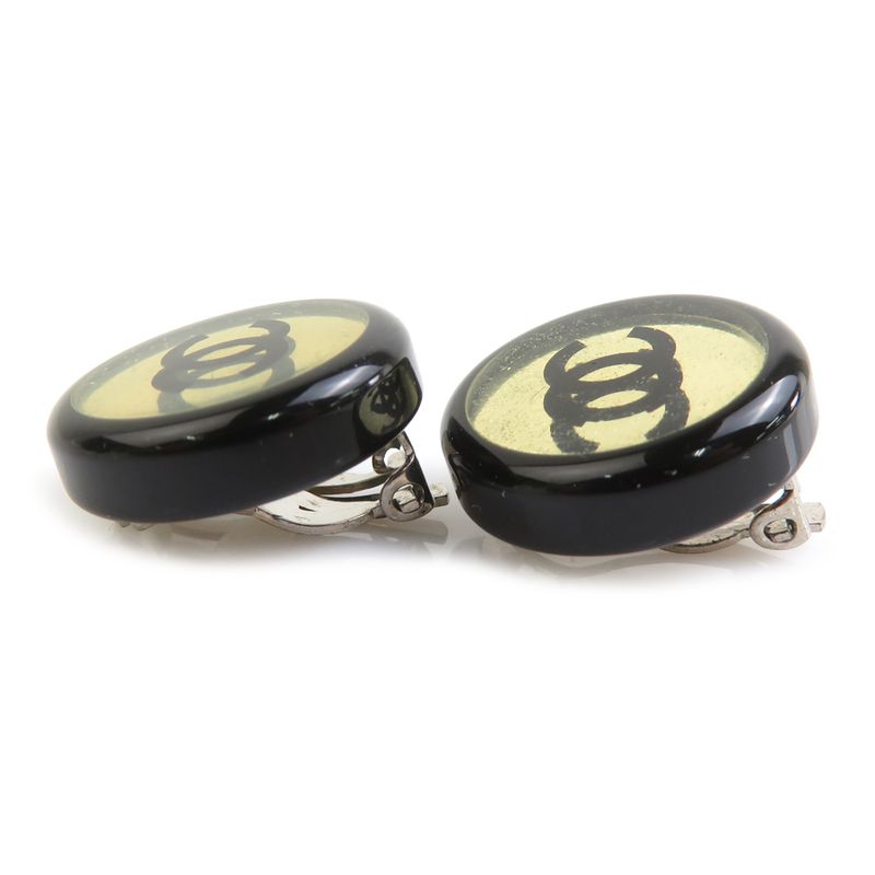 Chanel Earrings Black