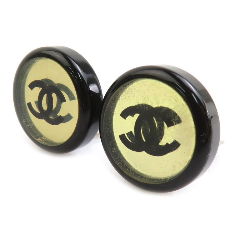 Chanel Earrings Black
