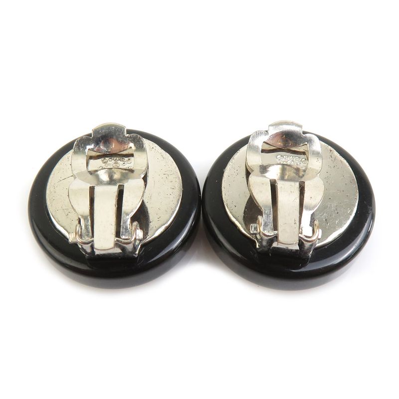 Chanel Earrings Black
