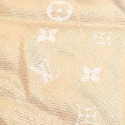 Louis Vuitton Scarf Silk Beige
