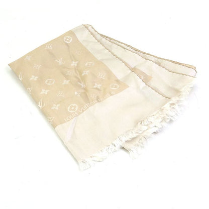 Louis Vuitton Scarf Silk Beige
