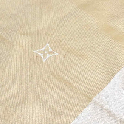 Louis Vuitton Scarf Silk Beige