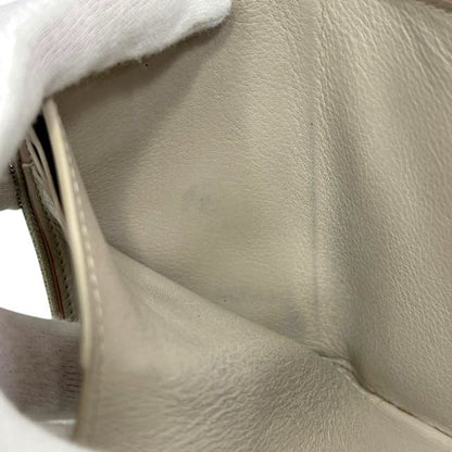 Loewe Trifold Wallet Vertical Beige Anagram