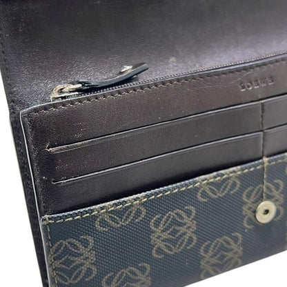Loewe Bifold Wallet Dark Gray Anagram 168 80