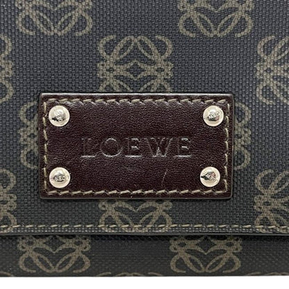 Loewe Bifold Wallet Dark Gray Anagram 168 80