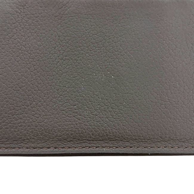 Hermes Bifold Wallet Citizen Twill Silk in Grey