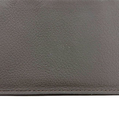 Hermes Bifold Wallet Citizen Twill Silk in Grey