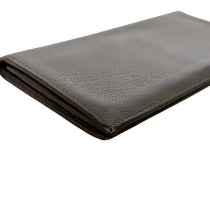 Hermes Bifold Wallet Citizen Twill Silk in Grey