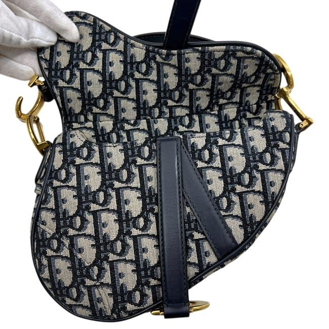 Dior Saddle Bag Mini Navy