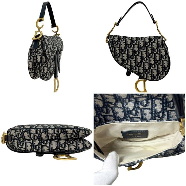 Dior Saddle Bag Mini Navy
