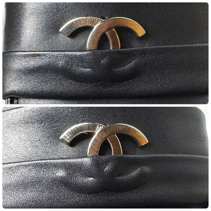 Chanel CC Logo Loafer 36 Black