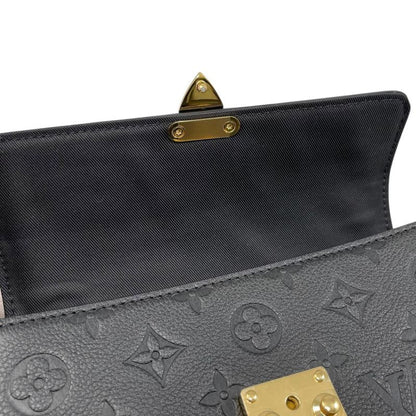 Louis Vuitton Shoulder Bag Wallet on Chain Metis Monogram Empreinte Noir Black