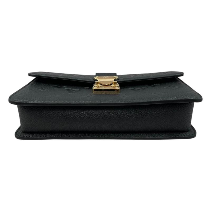 Louis Vuitton Shoulder Bag Wallet on Chain Metis Monogram Empreinte Noir Black