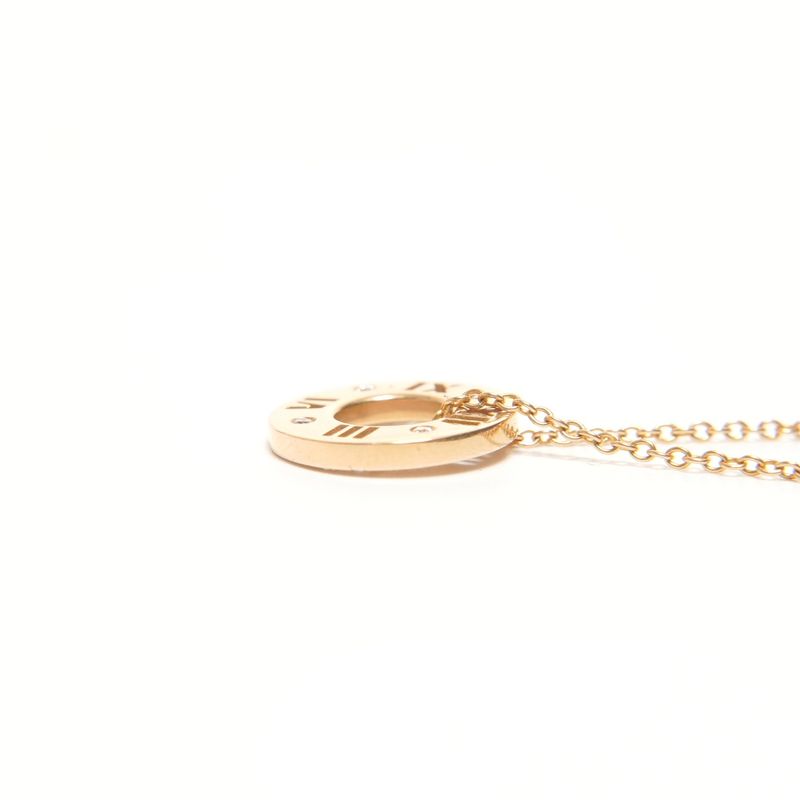 Tiffany & Co Necklace Atlas Earrings de Diamond 18K