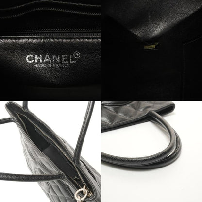 Chanel Tote Medallion CC Logo Caviar Leather