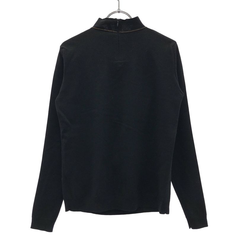 Loewe Ball Chain Neck Knit Sweater Black XS