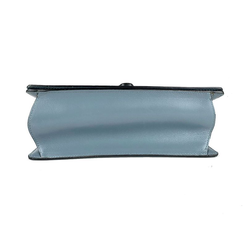 Loewe Shoulder Bag Leather Blue