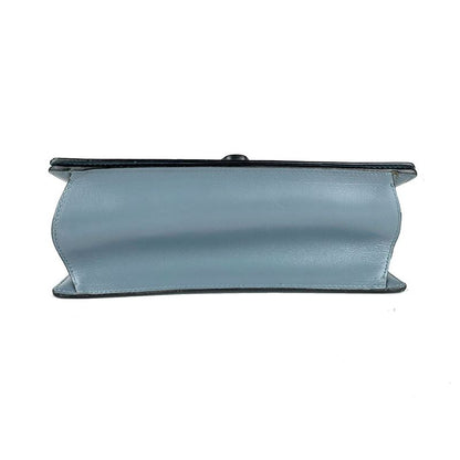Loewe Shoulder Bag Leather Blue