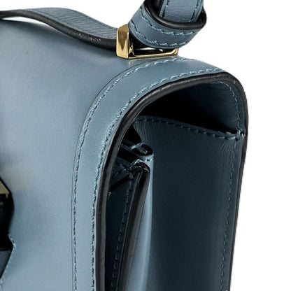 Loewe Shoulder Bag Leather Blue