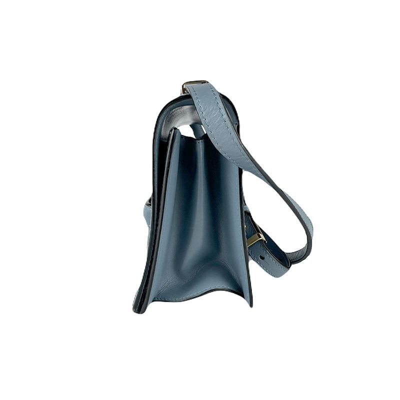Loewe Shoulder Bag Leather Blue