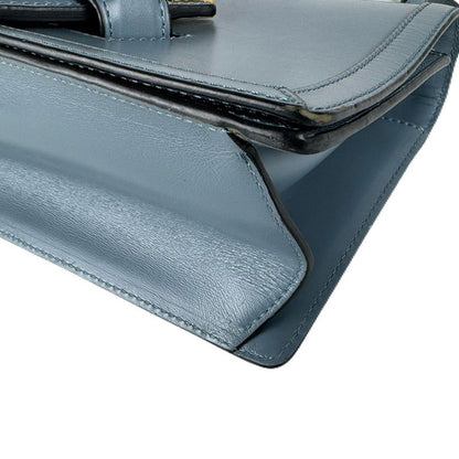 Loewe Shoulder Bag Leather Blue