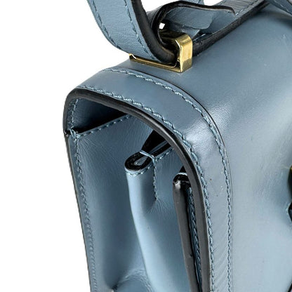 Loewe Shoulder Bag Leather Blue